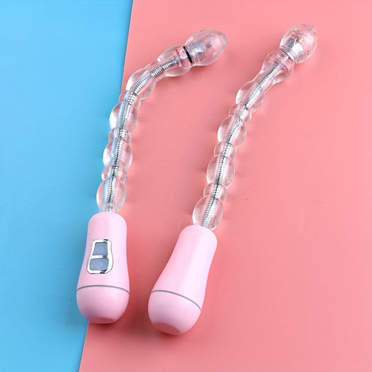 Vibrating Anal Plug 12-Speed Rechargeable Bendable Vibrating Anal Beads Arbitrarily Curved Anal Play Sex Toys