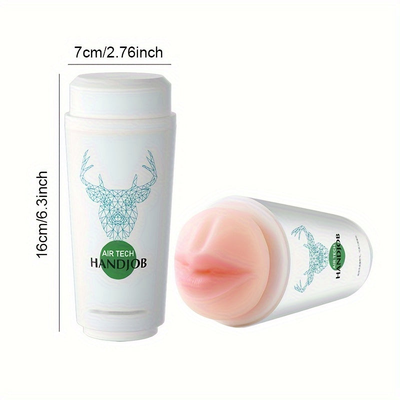 Male Masturbators - Waterproof. Latex-Free TPE. Manual Pocket Pussy With 3 Realistic Textures For Enhanced Pleasure. Male Masturbation Toys Sex Toy For Men Masturbating.