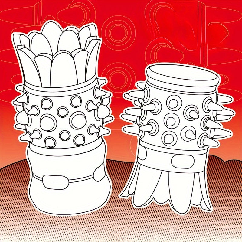 2pcs Men's Wolf Teeth Penis Sleeve Penis Cover Add More Fun And Excitement For Men Women Couples