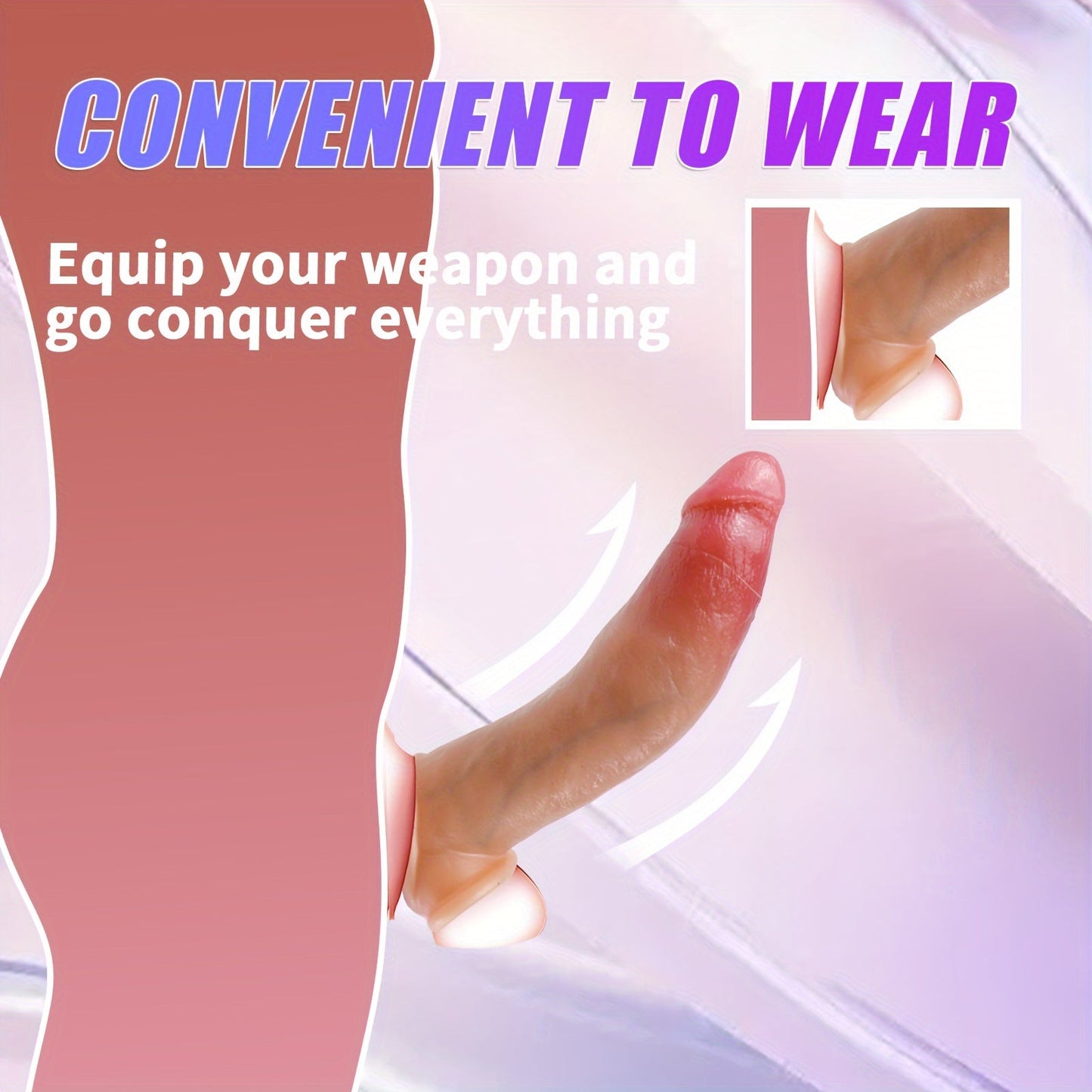 5.9-Inch Silicone Pteranodon Cock Sleeve - Waterproof. Non-Latex. Reusable. Realistic Textured Penis Extension. Elastic. Body Safe. for Men and Couples - No Electricity or Battery Needed