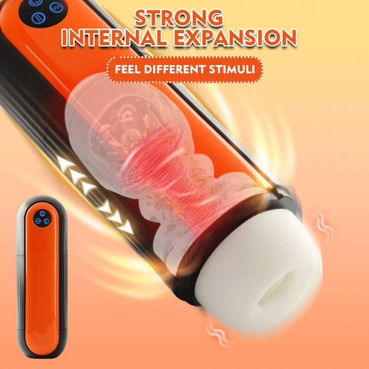 Automatic male masturbator sex toy, built-in waterproof blowjob machine, the best sexual experience for men.