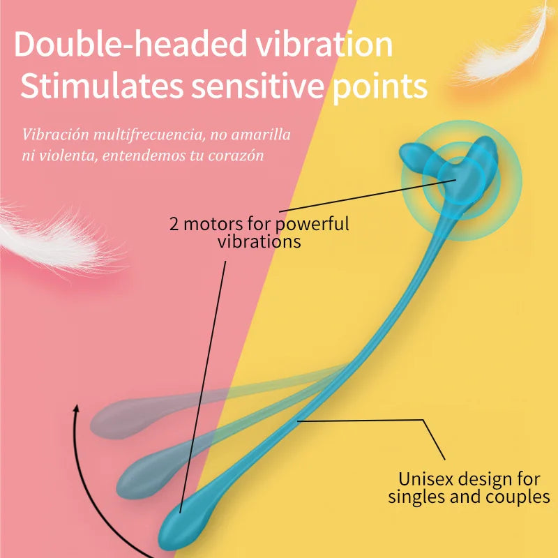 Satisfyer 2-in-1 Multifunctional Couple Sex Toy: Anal Butt Plug Vibrator, Delayed Ejaculation Cock Ring, Female Clit Vibrator