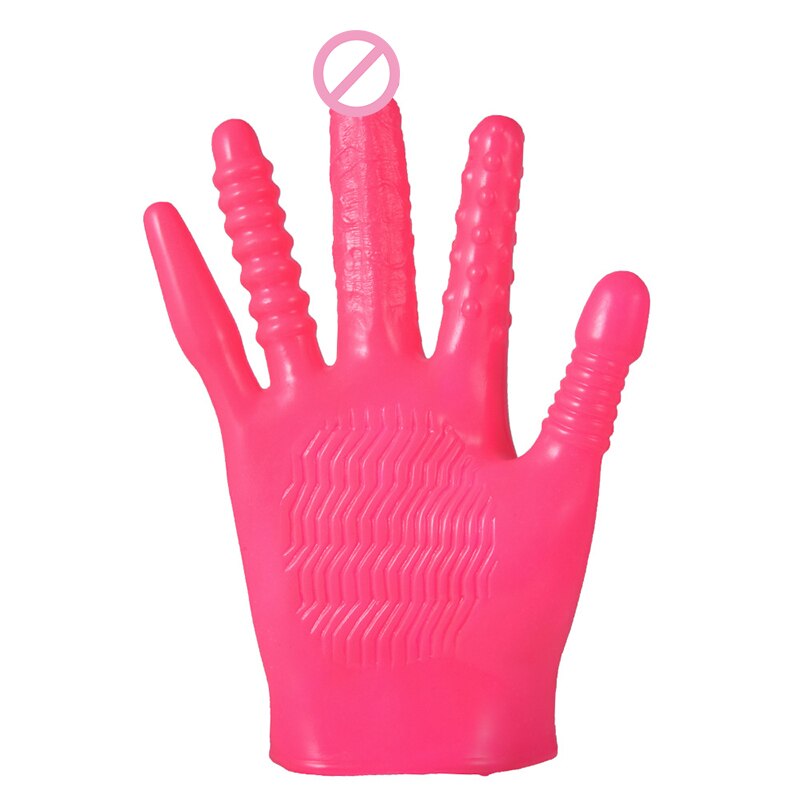 Sex Gloves Fingering Dildo Masturbation Erotic Vagina Stimulator Self-comforting Breast Nipple Massage BDSM Sexy Toys for Couple